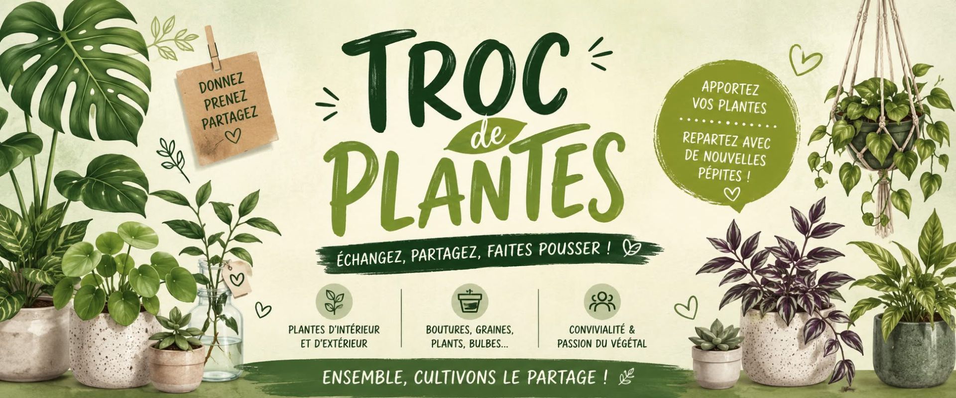 Troc’Plantes à Magnac-sur-Touvre