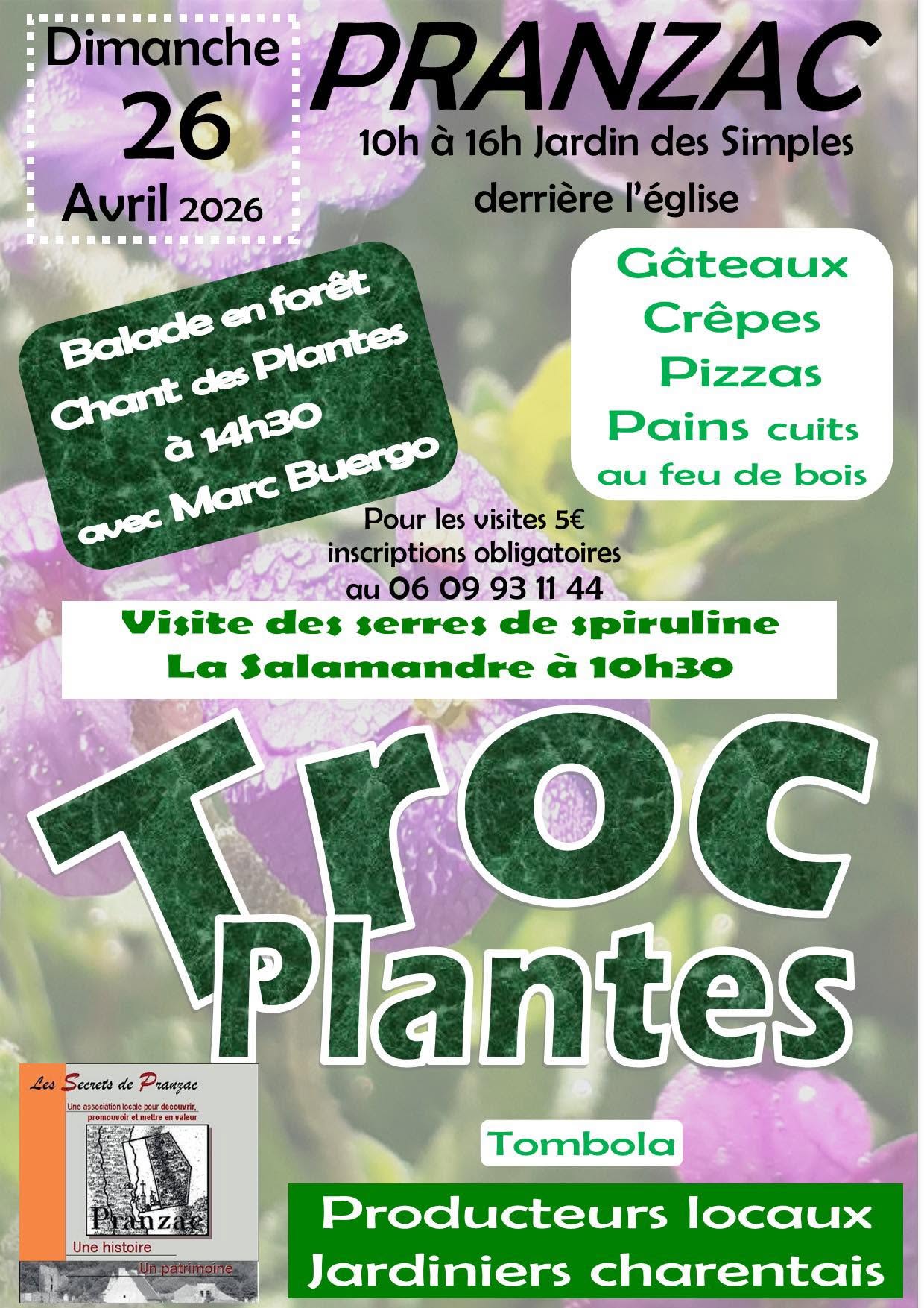 Troc Plantes à Pranzac